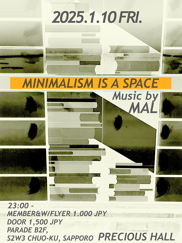 MINIMALISM IS A SPACE Flyer